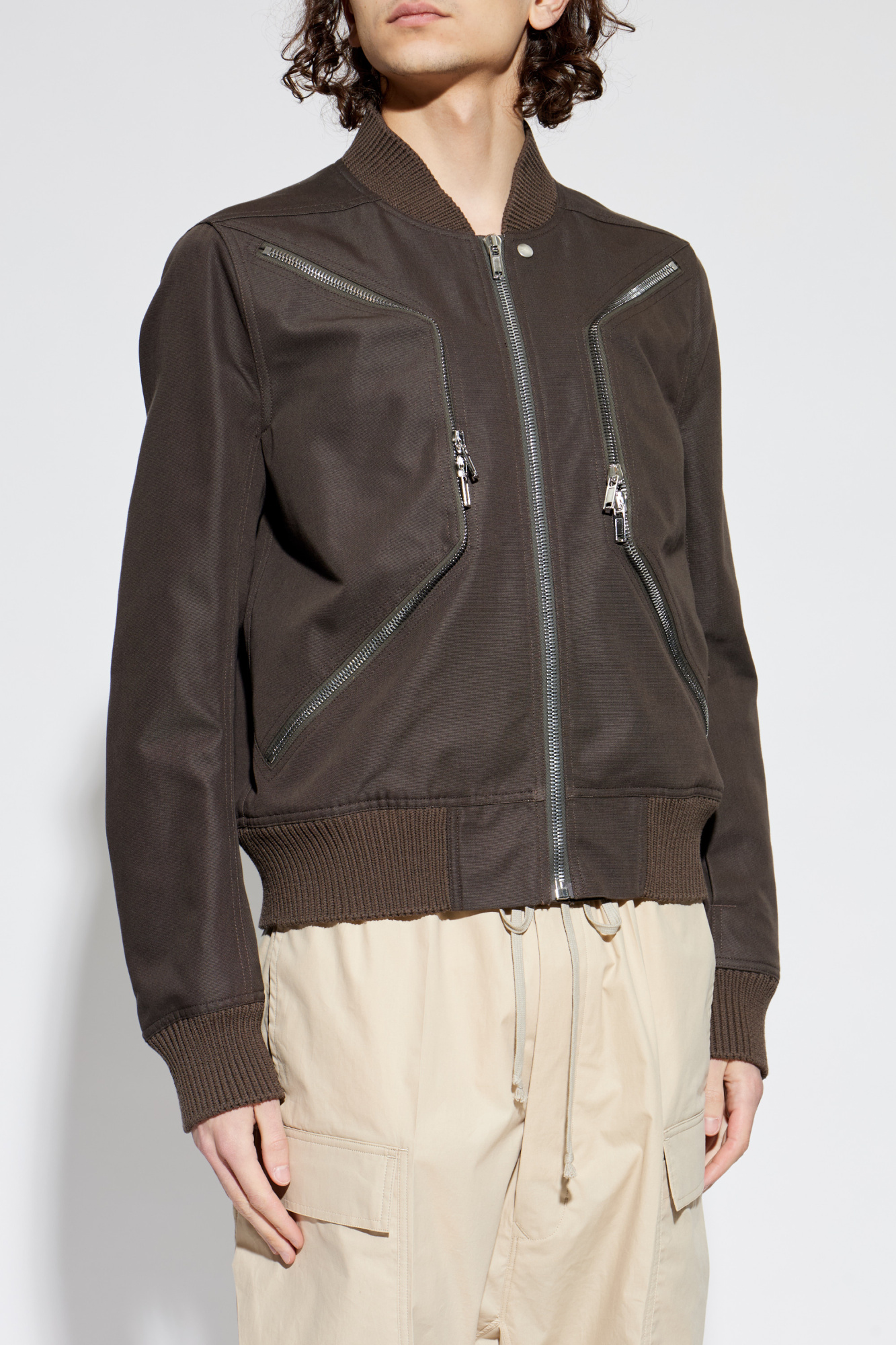 Rick Owens Denim 'Bomber' jacket | Men's | Vitkac